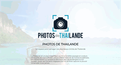 Desktop Screenshot of photos-de-thailande.com